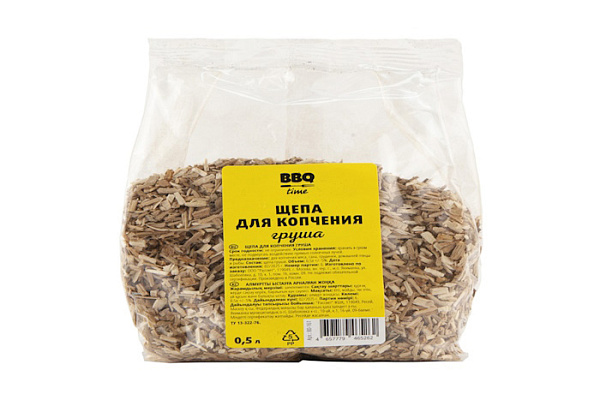 Щепа 0,5л Груша, BBQ time (80161)