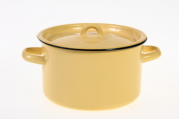 Кастрюля эмалированная без рис. Северсталь 2,9л (2с16/1) 