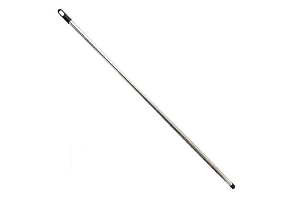 Черенок для швабры и щетки Happy Panda HP-MH02, 118см, серебро, пластик