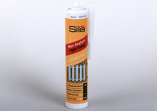 Герметик Sila PRO Max Sealant, High Temp силиконовый, термостойкий, красный 280мл (232)