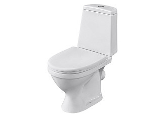 Унитаз-компакт Santeri Прайм (белый, косой выпуск, нижняя подводка, 2 режима, 1.P205.4.S00.00B.F)