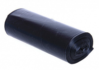 Мешки для мусора ПВД 220л.черные, 70мкм, в рулоне 10шт./8 Komfi (PM2210S)