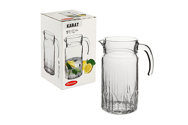 Кувшин КАРАТ с крышкой 1,5л (43304SLB) (1/6)
