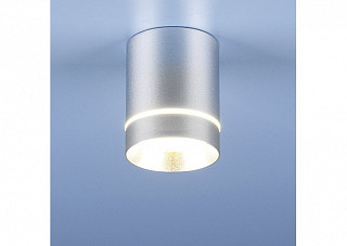 Точечный светильник Elektrostandard DLR021 9W 4200K хром матовый