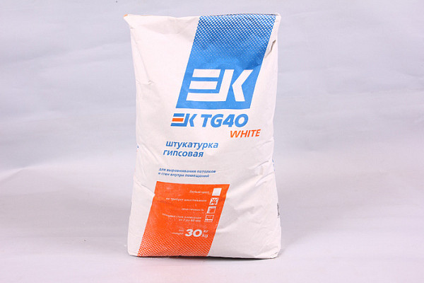 Штукатурная смесь ЕК TG white 40 (30,0кг)