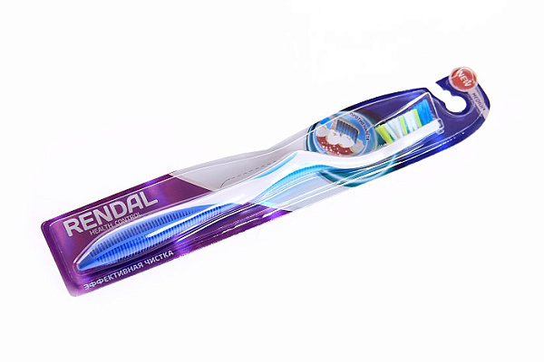 Зубная щетка RENDAL exceed средней жесткости (3084203) (087)