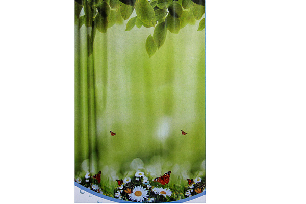 Штора для ванной комнаты ПВХ AQUA-PRIME 009D1 180х180см