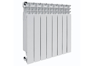 Радиатор алюминиевый литой Zerten 500/80/8 секц. (1550вт, 7,12кг) 