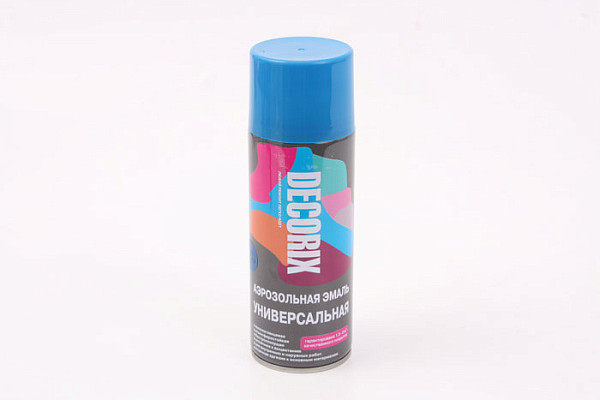 Эмаль аэрозольная акриловая DECORIX 0101-09-DX синий 520мл