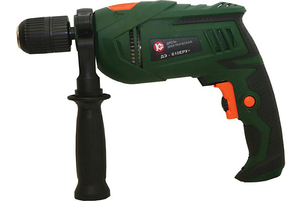 Дрель КАЛИБР ДЭ-810ЕРУ (810Вт.0-3000об/мин.)