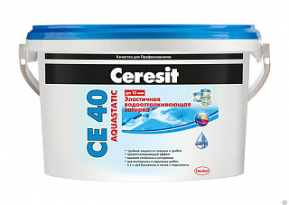 Затирка для швов CERESIT CЕ40/2 Aquastatic сиена 2,0кг (1956552)