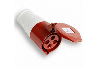 Розетка SMARTBUY 224 переносная 3Р+РЕ 32А 380В IP44 (SBE-32-PS4-380) (679)