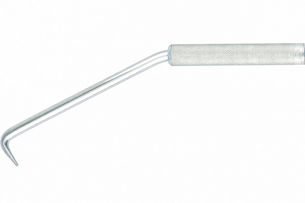 Крюк для вязки арматуры СИБРТЕХ 245 мм, оцинкованная рукоятка (84873)