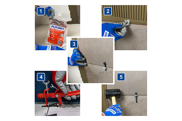 Щипцы PLITONIT универсальные для системы выравнивания плитки СВП в пакете 1шт H008266 (1/30)