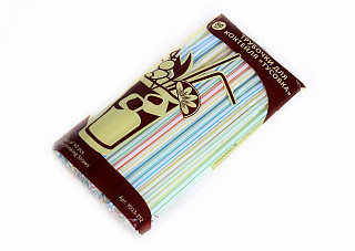 Трубочки для коктейля ВЕЧЕРИНКА (100шт) (YD13-151)