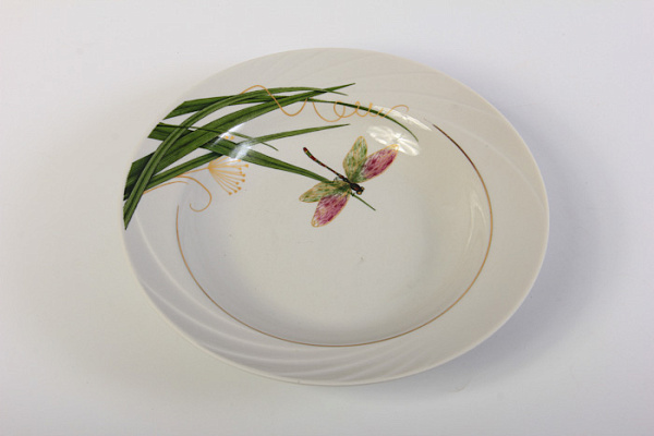 Тарелка глубокая СТРЕКОЗА Белоруссия d=200мм (0с0585)