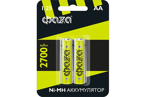 Аккумулятор ФАЗА R6 2700mAh AA BL-2 (кратно 2)