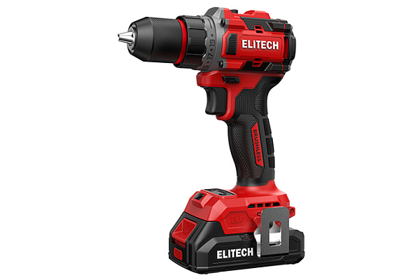 Дрель-шуруповерт ELITECH ДА 20БЛ2 20В, б/щет, 2Ач Li-ion (Е2201.045.01)