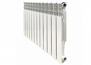 Радиатор алюминиевый STI 350/80 12 секций (1260Вт, 430х912х78мм, 9,12кг)