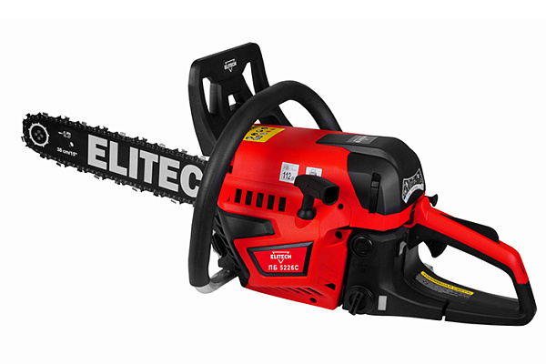Бензопила ELITECH ПБ 5226С (52см3, 1,9кВт/2,6л.с. ш-38см, 0,325, 1.3мм, 5,1кг (E1611.011.00)