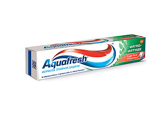 Зубная паста АКВАФРЕШ +3 мягко-мятная 100мл (469)