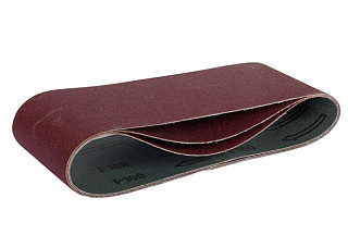 Лента шлифовальная ELITECH 75х457мм, Р80, 3шт 1110.006200