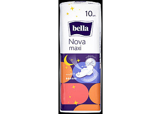 Прокладки BELLA (БЕЛЛА) женские гигиенические Nova Maxi 10шт / 24
