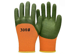 Перчатки латексные, противоскользящие Т2 ХАКИ- 30 ОРИГИНАЛ/ 10  