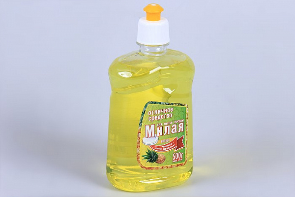 Жидкое средство для мытья посуды Милая Ананас 500мл (573)