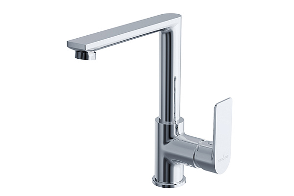 Смеситель для кухни 35k MIXLINE ML26-032 Life (Латунь,Высота излива 22см,Картридж 35мм,бок. ручка)