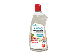 Жидкое средство для мытья посуды ПРОСЕПТ Cooky концентрат без запаха 0,5л (132-05)