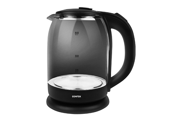 Чайник Centek CT-0010  1900Вт, 1,8л LED индикатор, Защита от перегрева, Фильтр от накипи.