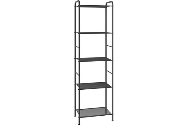 Стеллаж "Валенсия 15" (VALENCIA 15 Shelf rack) (Графит)