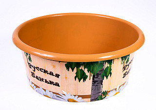 Таз РУССКАЯ БАНЬКА  г.Октябрьский 15,0л (М2557)