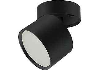 Светильник точечный ERA OL12 GX53 SBK под лампу Gx53, алюминий, цвет черный (135)