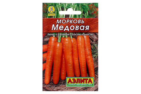 Морковь Медовая ЛИДЕР среднепозднеспелая 0,2гр