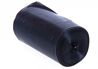 Мешки для мусора ПВД 120л.черные, 40мкм, в рулоне 30шт./10 Komfi (PM1230E)
