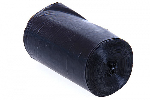 Мешки для мусора ПВД 120л.черные, 40мкм, в рулоне 30шт./10 Komfi (PM1230E)