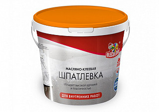 Шпатлевка OLECOLOR масляно-клеевая для внутренних работ (9,0 кг)
