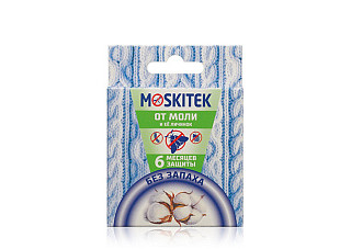 Пластинки Moskitek от моли без запаха део (648)