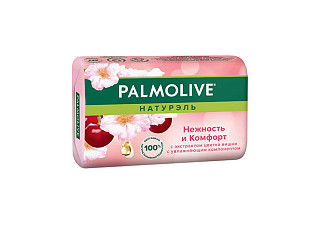 Мыло туалетное PALMOLIVE Нежность и Комфорт Вишня 90гр