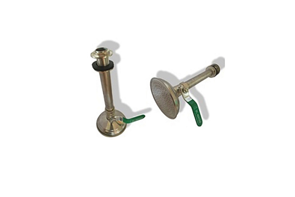 Душ летний для врезки в бак (кран шар.1/2+лейка)