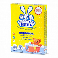 Стиральный порошок УШАСТЫЙ НЯНЬ для стирки детского белья 400г (01011/113)