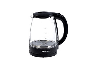 Чайник электрический HP-2701BK стекло, точечная подсветка 1,8л