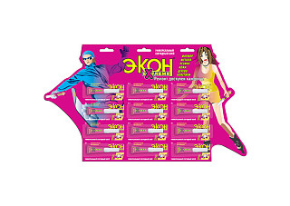 Клей-гель ЭКОН Экстрим секундный на мульти-карте 3гр (2181099) 12/288