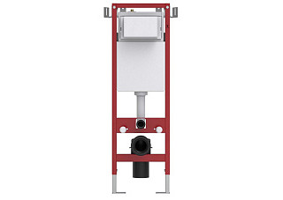 Система инсталляции WAVE без кнопки, МЕХАНИКА, 380 мм