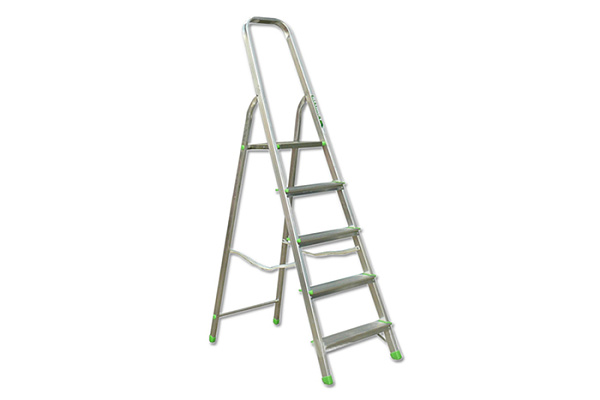 Стремянка стальная 5 ступеней ЯРУС площадка h=0,99м, до 120кг