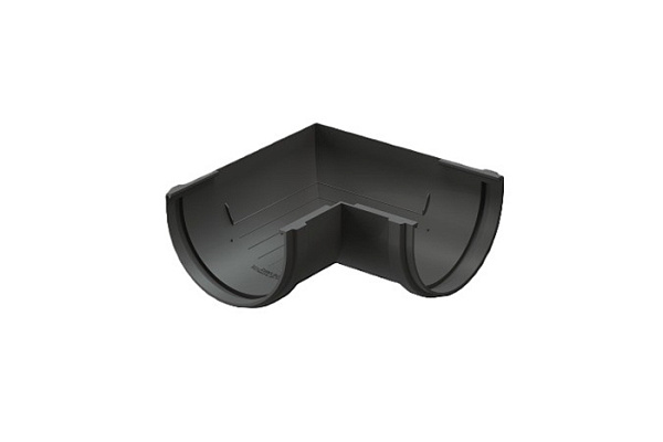 Элемент угловой 90 Docke PREMIUM графит (d=120мм)