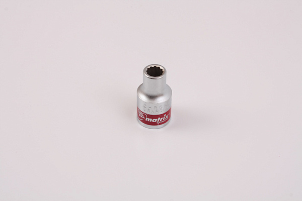 Головка торцовая MATRIX ,хромированная, 12-гранная  9мм (13678)