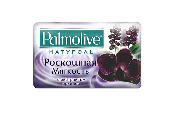 Мыло туалетное PALMOLIVE роскошная мягкость чёрная орхидея 90г (72/6)